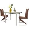 Chaises De Salle à Manger Similicuir 2 Pcs Marron VidaXL 2 Chaises De Salle à Manger Similicuir 2 Pcs Marron VidaXL -banc et tabouret Soldes Boutique 1070810 1