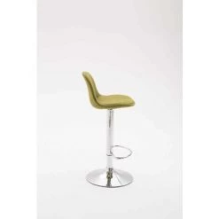 CLP Lot 2 Tabouret De Bar Kiel Tissu Vert -banc et tabouret Soldes Boutique 10740818 3