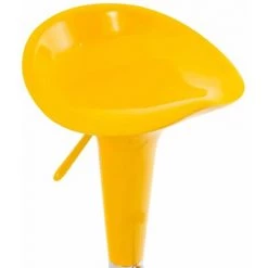 CLP Tabouret De Bar Saddle Jaune -banc et tabouret Soldes Boutique 10762455 5