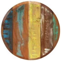 Chaises De Bar 2 Pcs Bois Massif De Récupération VidaXL -banc et tabouret Soldes Boutique 10976654 4