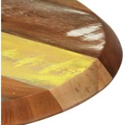 Chaises De Bar 2 Pcs Bois Massif De Récupération VidaXL -banc et tabouret Soldes Boutique 10976654 5