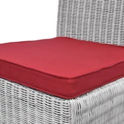 Beautissu Lot De 4 Galettes De Chaises Loft SK Rouge 10 Beautissu Lot De 4 Galettes De Chaises Loft SK Rouge -banc et tabouret Soldes Boutique 11493716 4