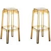 CLP Lot De 2 Tabourets De Bar Fox Ambre 1 CLP Lot De 2 Tabourets De Bar Fox Ambre -banc et tabouret Soldes Boutique 12390770 1