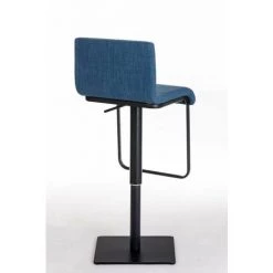 CLP Tabouret De Bar Limon B Tissu Bleu -banc et tabouret Soldes Boutique 12983421 4