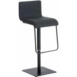 CLP Lot De 2 Tabourets De Bar Limon Tissu Gris Foncé Noir 8 CLP Lot De 2 Tabourets De Bar Limon Tissu Gris Foncé Noir -banc et tabouret Soldes Boutique 12983427 2