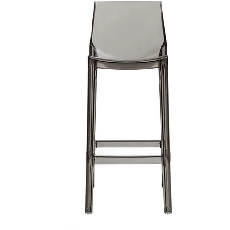MILIBOO Tabouret De Bar Design Lot De 2 YLAK - Gris - Gris 4 MILIBOO Tabouret De Bar Design Lot De 2 YLAK - Gris - Gris – Image 2