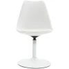 MILIBOO Chaise Design Pivotant Blanc Mat STEEVY V2 - Blanc Mat -banc et tabouret Soldes Boutique 13151412 1