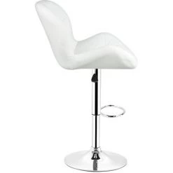 OOBEST Wihobby TANK TABOURETS DE BAR LOT DE 6 BLANC Style Contemporain Réglable En Hauteur De 55 à 75 Cm 11 OOBEST Wihobby TANK TABOURETS DE BAR LOT DE 6 BLANC Style Contemporain Réglable En Hauteur De 55 à 75 Cm -banc et tabouret Soldes Boutique 13823766 5