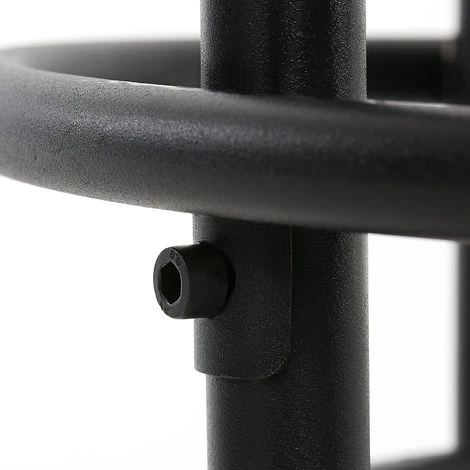 IKayaa Tabouret De Bar Style Industriel Assise En Bois, (Peut Regarder La Video) 7 IKayaa Tabouret De Bar Style Industriel Assise En Bois, (Peut Regarder La Video) – Image 5