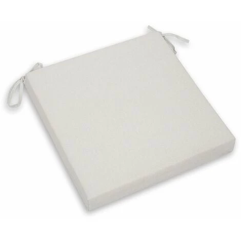 Coussin Pour Chaise Chillvert Javea Carré 38x38x6 Cm Blanc Écru Déhoussable 3 Coussin Pour Chaise Chillvert Javea Carré 38x38x6 Cm Blanc Écru Déhoussable