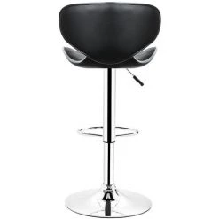 OOBEST LOT DE 6 TABOURET DE BAR BISTROT NOIR HAUTE QUALITé -banc et tabouret Soldes Boutique 14007766 4