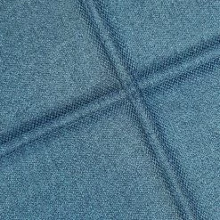 MEUBLETMOI Lot De 2 Chaises En Tissu Bleu Surpiqué Avec Piètement Chêne - BETI - Bleu 11 MEUBLETMOI Lot De 2 Chaises En Tissu Bleu Surpiqué Avec Piètement Chêne - BETI - Bleu -banc et tabouret Soldes Boutique 14160434 5