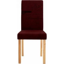 Chaises De Salle à Manger Tissu Rouge Bordeaux 2 Pcs VidaXL 10 Chaises De Salle à Manger Tissu Rouge Bordeaux 2 Pcs VidaXL -banc et tabouret Soldes Boutique 14296414 4