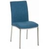 CLP Chaise De Salle à Manger Grenoble Tissu Bleu -banc et tabouret Soldes Boutique 14774274 1