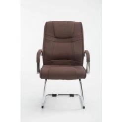 CLP Chaise Visiteur Attila Tissu Marron -banc et tabouret Soldes Boutique 14777944 2