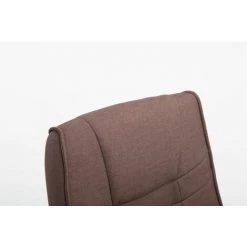 CLP Chaise Visiteur Attila Tissu Marron -banc et tabouret Soldes Boutique 14777944 5