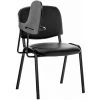 CLP Chaise Ken En Similicuir Avec Tablette Rabattable Noir Métal Noir Mat -banc et tabouret Soldes Boutique 14778273 1