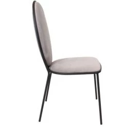 THE HOME DECO FACTORY Lot De 2 Chaises En Velours Louis - 51 X 52 X 96 - Gris Clair 8 THE HOME DECO FACTORY Lot De 2 Chaises En Velours Louis - 51 X 52 X 96 - Gris Clair -banc et tabouret Soldes Boutique 14800235 3