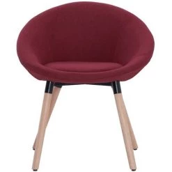 Chaises De Salle à Manger Tissu Rouge Bordeaux 1 Pc VidaXL 8 Chaises De Salle à Manger Tissu Rouge Bordeaux 1 Pc VidaXL -banc et tabouret Soldes Boutique 14833443 2