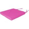 NO-NAME Galette De Chaise De Jardin Carrée 38 Cm Fuchsia - Fuchsia 1 NO-NAME Galette De Chaise De Jardin Carrée 38 Cm Fuchsia - Fuchsia -banc et tabouret Soldes Boutique 14903214 1