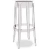 GHOST STYLE Tabouret De Bar Victoria Queen- 75cm - Design Transparent Transparent - PC, Plastique - Transparent -banc et tabouret Soldes Boutique 15020893 1