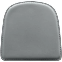 PRIVATEFLOOR Coussin Avec Aimant Pour Chaise Stylix Gris - Faux Cuir - Gris