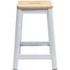 MILIBOO Tabouret De Bar Design H65cm NICK - Blanc - Blanc -banc et tabouret Soldes Boutique 15117542 1