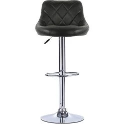 WYCTIN Hofuton Tabouret De Bar Lot De 4 Avec Siège Bien Rembourré, En Cuir Artificiel Chaise De Bar Similicuir, Noir 10 WYCTIN Hofuton Tabouret De Bar Lot De 4 Avec Siège Bien Rembourré, En Cuir Artificiel Chaise De Bar Similicuir, Noir -banc et tabouret Soldes Boutique 15902802 4