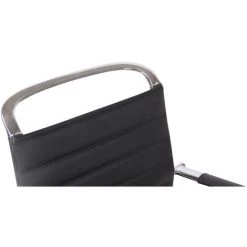 CLP Chaise De Visiteur Balve Avec Piètement Luge Noir Similicuir -banc et tabouret Soldes Boutique 16775628 5