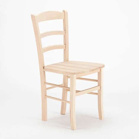 AHD AMAZING HOME DESIGN Chaises En Bois Rustique Pour Bar De Salle à Manger Et Brasserie Paesana Wood | Beige 6 AHD AMAZING HOME DESIGN Chaises En Bois Rustique Pour Bar De Salle à Manger Et Brasserie Paesana Wood | Beige – Image 4