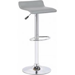HABITAT ET JARDIN Lot De 2 Tabourets De Bar "Cosmo" - Gris - Gris. -banc et tabouret Soldes Boutique 18243695 4