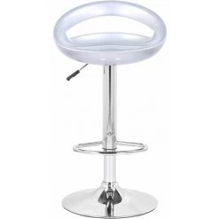 HABITAT ET JARDIN Lot De 2 Tabourets De Bar "Blue Lagoon" - Gris - Gris. 8 HABITAT ET JARDIN Lot De 2 Tabourets De Bar "Blue Lagoon" - Gris - Gris. -banc et tabouret Soldes Boutique 18243696 3