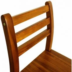 CASARIA 4x Tabouret Haut En Bois D'acacia Bar 40 X 35,5 X 110 Cm Dossier Repose-pieds 10 CASARIA 4x Tabouret Haut En Bois D'acacia Bar 40 X 35,5 X 110 Cm Dossier Repose-pieds -banc et tabouret Soldes Boutique 18473122 4