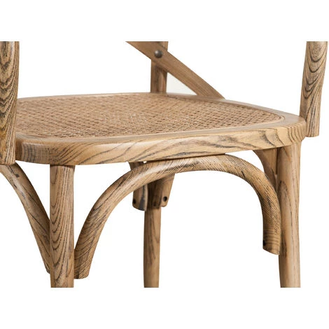 BISCOTTINI Chaise En Bois Thonet Pour Table à Manger Restaurant Pizzeria Cuisine Ferme Arte Povera Noyer Clair Antique L50xPR43xH89 Cm 7 BISCOTTINI Chaise En Bois Thonet Pour Table à Manger Restaurant Pizzeria Cuisine Ferme Arte Povera Noyer Clair Antique L50xPR43xH89 Cm – Image 5