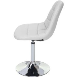 HHG 6x Chaise De Salle à Manger Cascina, Fauteuil Pitovante, Chrome ~ Similicuir Blanc 10 HHG 6x Chaise De Salle à Manger Cascina, Fauteuil Pitovante, Chrome ~ Similicuir Blanc -banc et tabouret Soldes Boutique 18943629 4