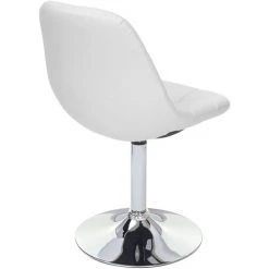 HHG 6x Chaise De Salle à Manger Cascina, Fauteuil Pitovante, Chrome ~ Similicuir Blanc 11 HHG 6x Chaise De Salle à Manger Cascina, Fauteuil Pitovante, Chrome ~ Similicuir Blanc -banc et tabouret Soldes Boutique 18943629 5