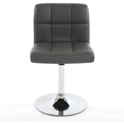 HHG Lot De 6 Chaises De Salle à Manger Kavala, Pivotante, Similicuir, Gris 11 HHG Lot De 6 Chaises De Salle à Manger Kavala, Pivotante, Similicuir, Gris -banc et tabouret Soldes Boutique 18960521 5