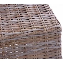 HHG Lot De 6 Chaises M44 Salle à Manger, Rotin Kubu/bois, 47x52x97cm -banc et tabouret Soldes Boutique 18960621 4