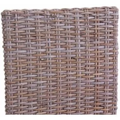 HHG Lot De 6 Chaises M44 Salle à Manger, Rotin Kubu/bois, 47x52x97cm -banc et tabouret Soldes Boutique 18960621 5