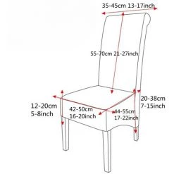 DRILLPRO Housse Fauteuil Protection étendue Chaise Couverture Mariage Banquet Fête Maison C LAVENTE -banc et tabouret Soldes Boutique 19527817 3
