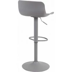 CLP Tabouret De Bar Almada En Plastique Gris -banc et tabouret Soldes Boutique 20281497 4
