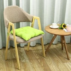 AUGIENB Coussin De Chaise Doux Carré Vert -banc et tabouret Soldes Boutique 20281857 4