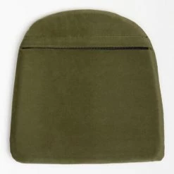 Coussin En Velours Chaise LIX SKLUM Velour - Vert Kaki -banc et tabouret Soldes Boutique 22783710 3