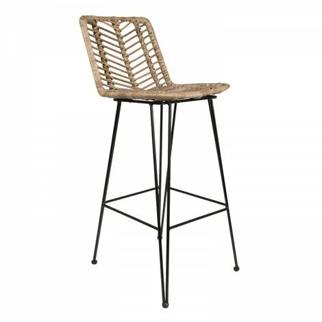 ICONSCORNER Tabouret Malawi En Rotin 3 ICONSCORNER Tabouret Malawi En Rotin