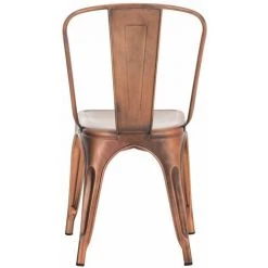 CLP Chaise Empilable En Métal Benedikt Cuivre -banc et tabouret Soldes Boutique 23917757 3