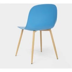 AHD AMAZING HOME DESIGN Chaises Design Scandinave Pour Cuisine Salle à Manger Restaurant Sleek | Bleu -banc et tabouret Soldes Boutique 23968555 4