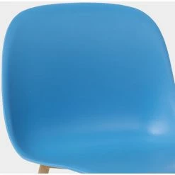 AHD AMAZING HOME DESIGN Chaises Design Scandinave Pour Cuisine Salle à Manger Restaurant Sleek | Bleu -banc et tabouret Soldes Boutique 23968555 5