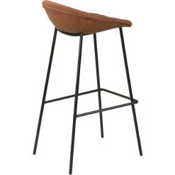 RENDEZ VOUS DéCO Chaise De Bar Camini Camel 75 Cm (lot De 2) - Camel -banc et tabouret Soldes Boutique 24096830 5