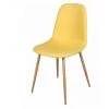 URBAN LIVING Chaise Scandinave Oslo En Tissu Jaune - Jaune - Jaune -banc et tabouret Soldes Boutique 24302905 1