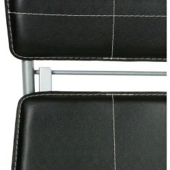 Chaise Pliante Design Noir Atmosphera - Noir - Noir 7 Chaise Pliante Design Noir Atmosphera - Noir - Noir -banc et tabouret Soldes Boutique 24304064 3